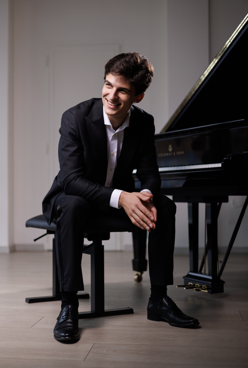 Giorgio at the piano